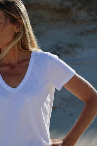 Sosue T-Shirt V-Neck Zeitbegrenzte Promotion