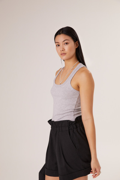 Sosue Tank Top Rip Grey Bis zu 50% Rabatt