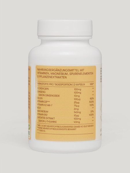 Sosue Kapseln Energy Booster Rabatte dieses Monats