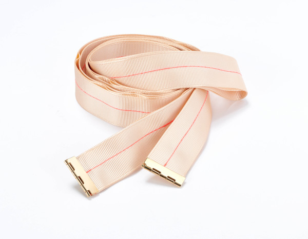 Sosue Flache Sandalen aus Leder-beige Outlet