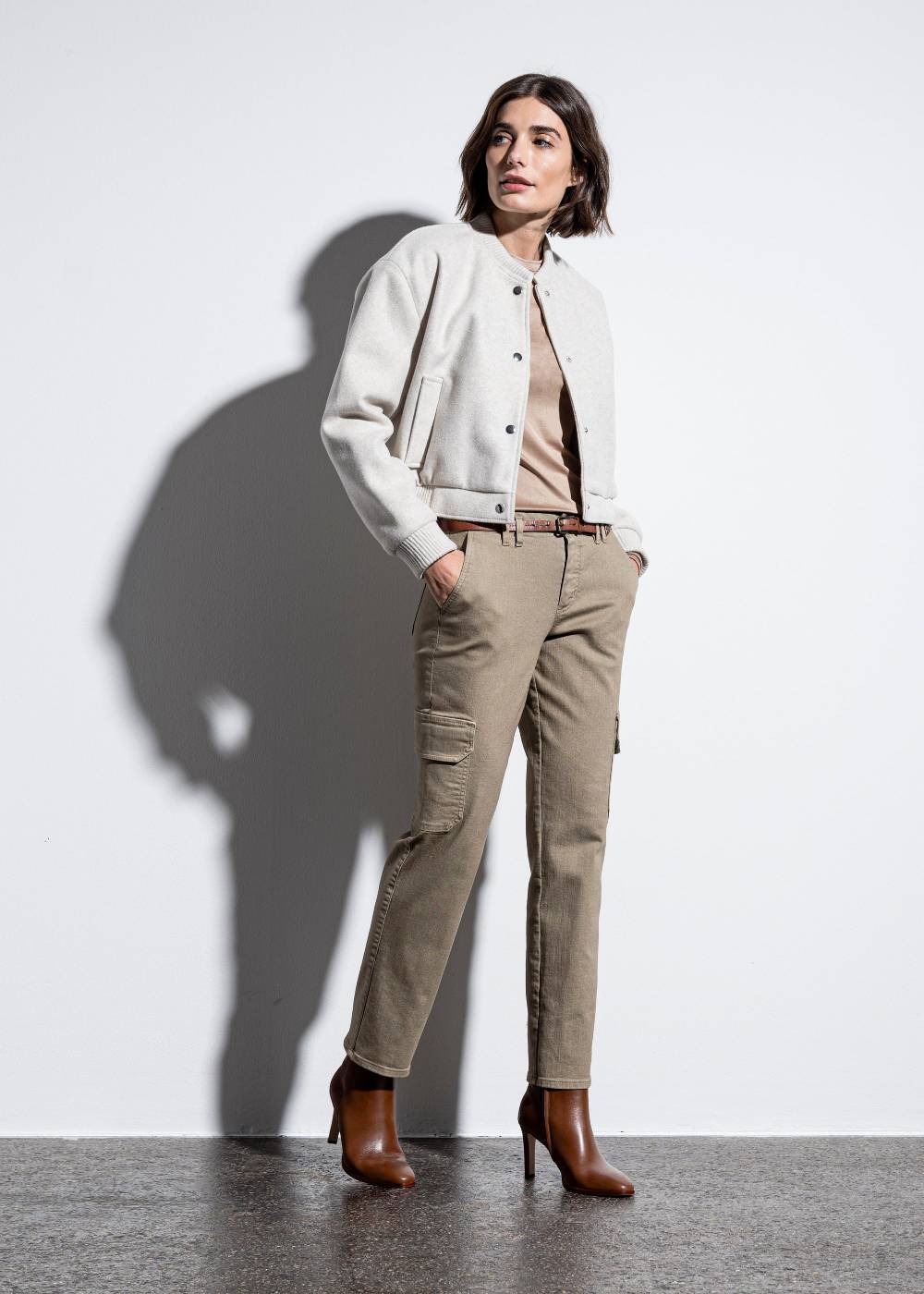 Stehmann 6/8-Hose Paloma in Coloured Denim Rabatt