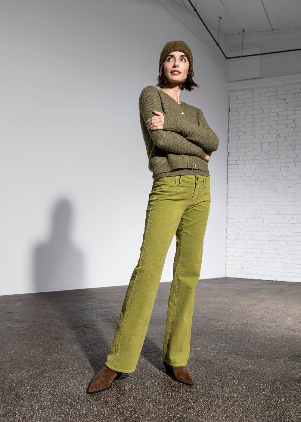 Stehmann Cordhose Paige mit weitem Bein Günstig kaufen