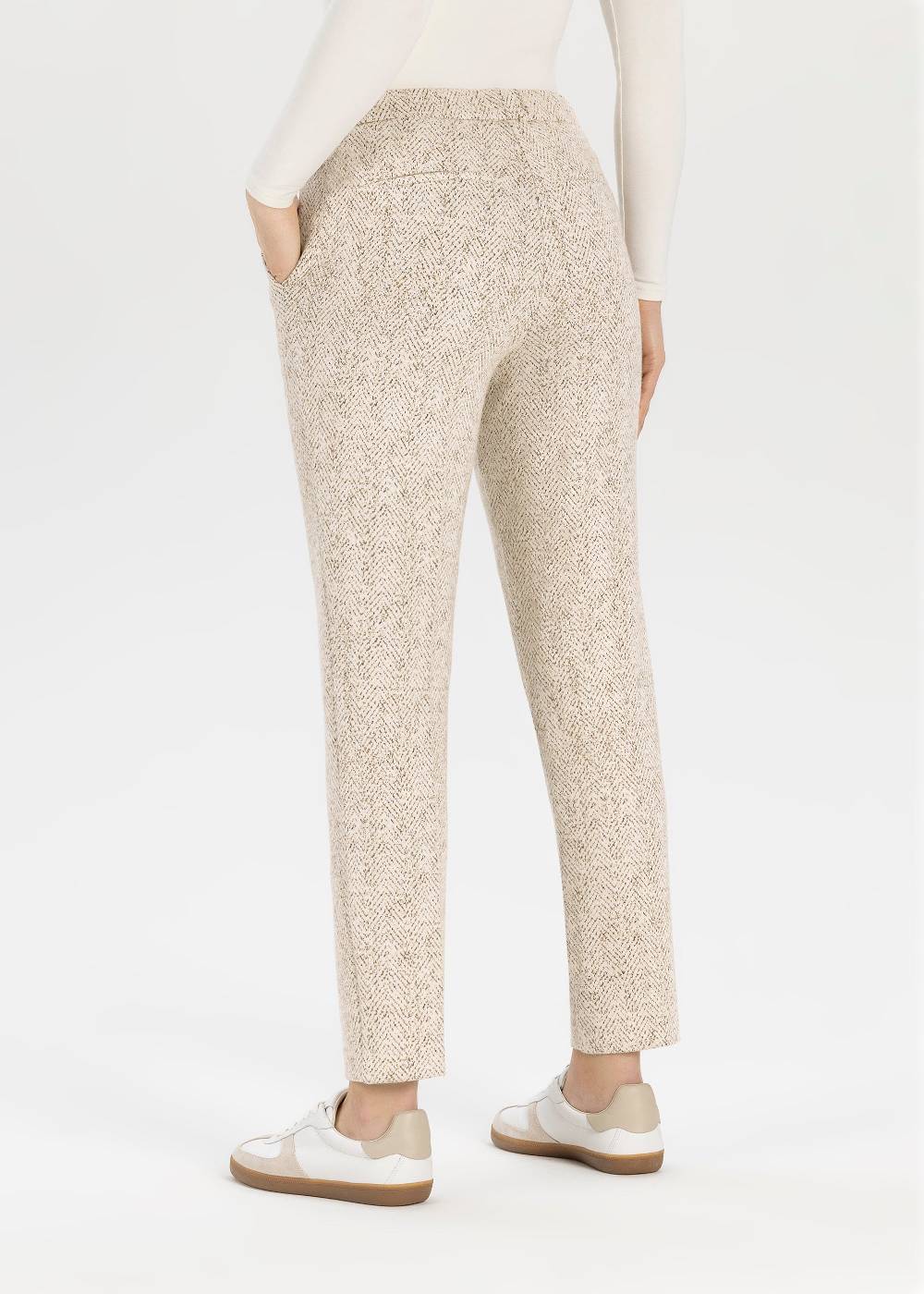 Stehmann Jogpants Messing in Stretch Qualität Begrenztes Angebot
