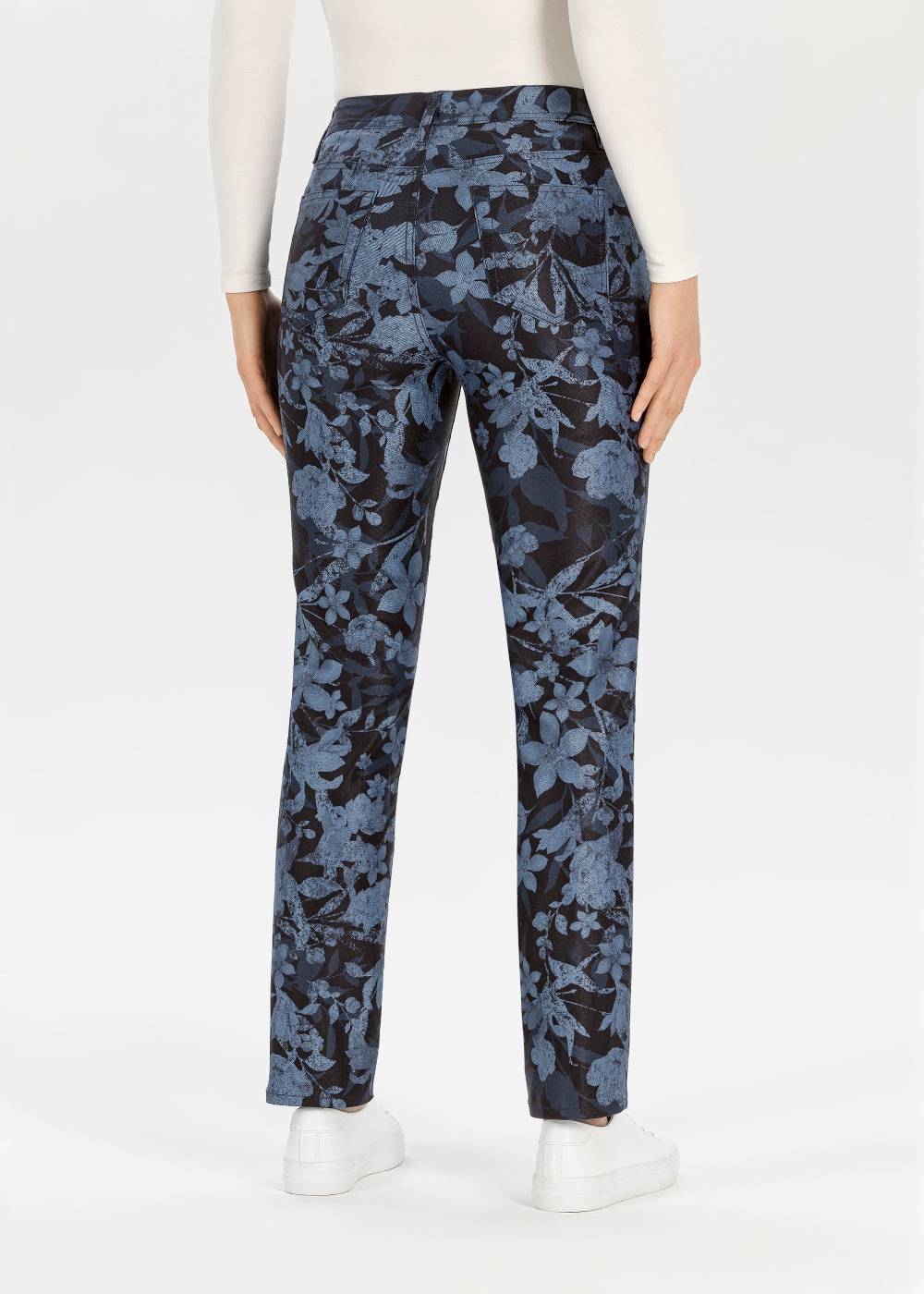 Stehmann 5-Pocket Mellina in Denim-Print Qualität Preisnachlass