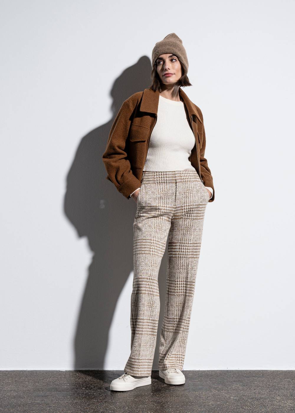Stehmann Style Fenja in Glencheck Jersey Qualität Wochenangebot