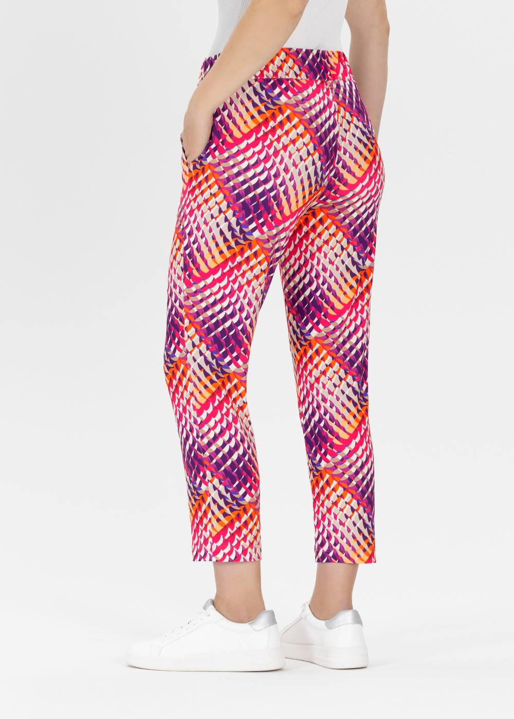 Stehmann 6/8-Jogpants Roxana in Bi-Stretch Jersey Im Verkauf