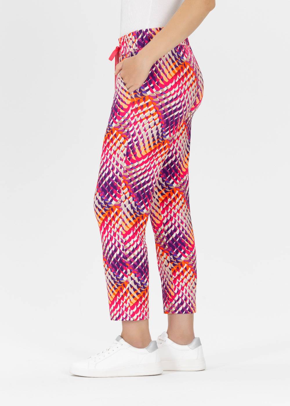 Stehmann 6/8-Jogpants Roxana in Bi-Stretch Jersey Im Verkauf