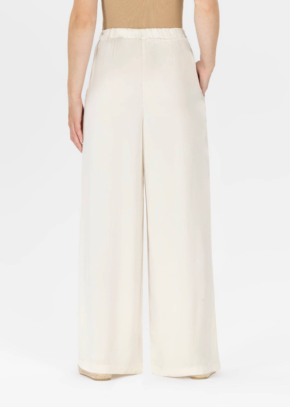 Stehmann Relaxed Hose Frencis in Satin Fabrik Onlineshop