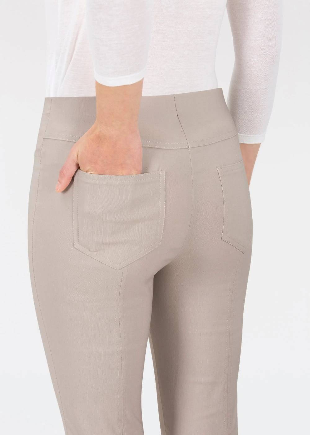 Stehmann 6/8-Hose Igor in stretchiger Bengaline Qualität Versandkostenfrei
