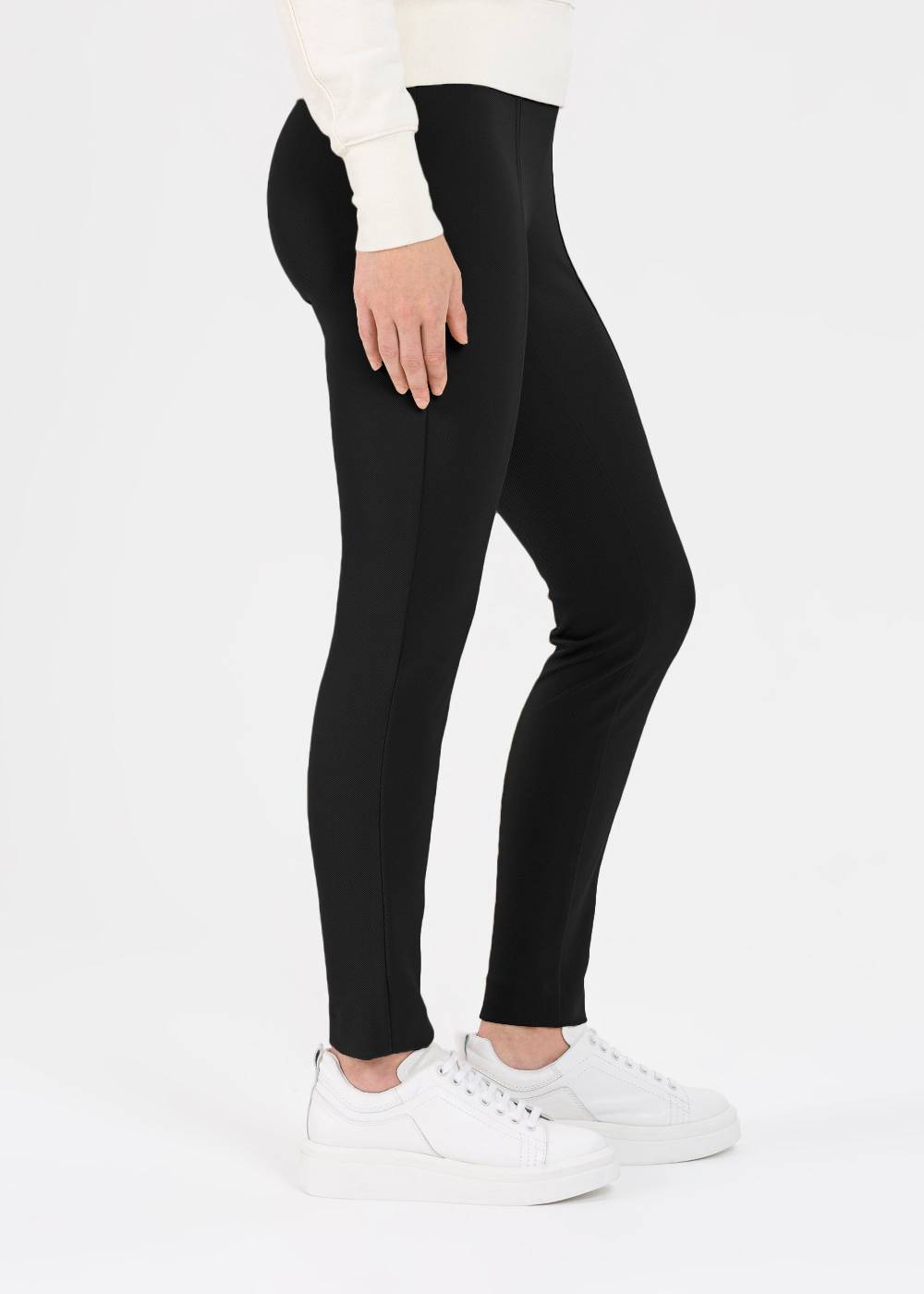 Stehmann 7/8-Hose Isabel in Rib Jersey Qualität Großer Ausverkauf