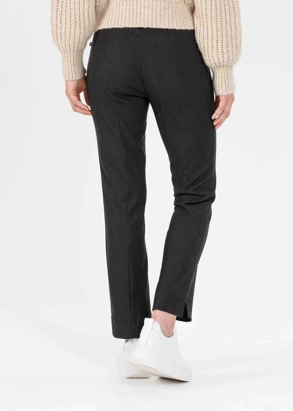 Stehmann Stretchhose Ina Melange in Knöchellänge Preisnachlass