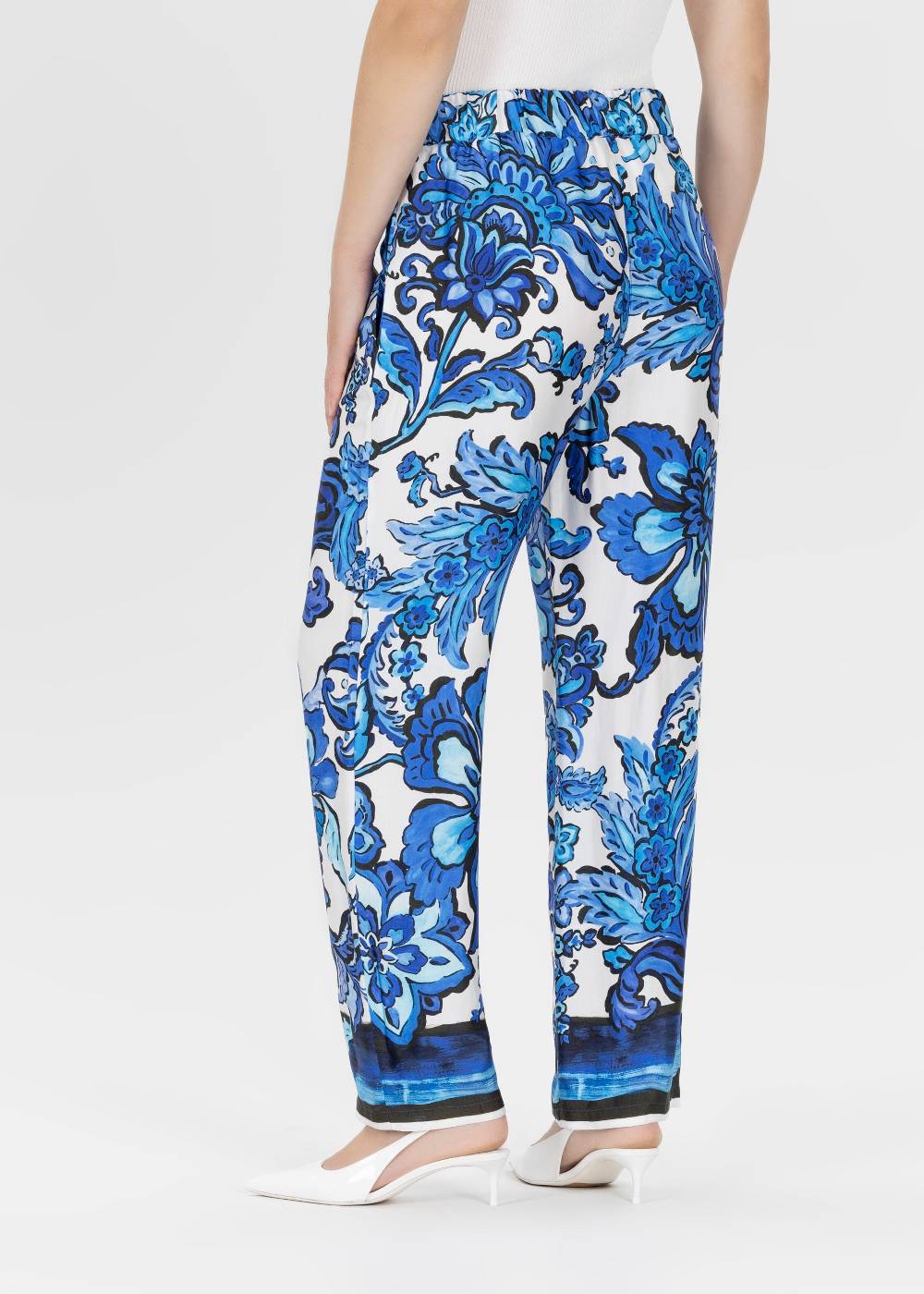 Stehmann 7/8-Hose Frauke mit Blumenprint Riesige Ersparnisse