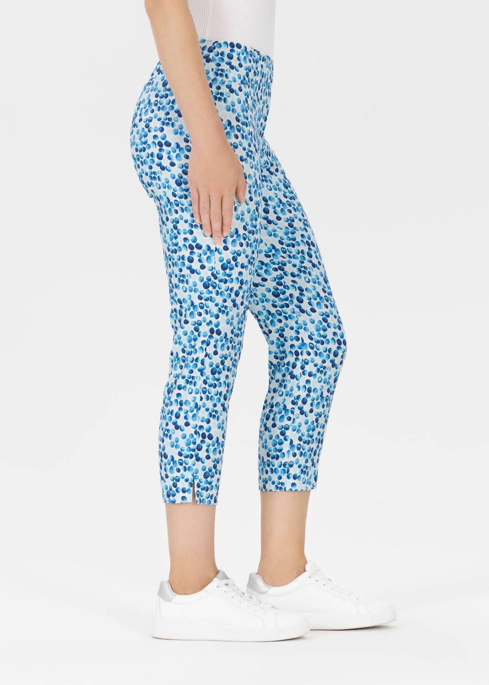 Stehmann 6/8-Hose Loli in gemustertem Jacquard Letzte 2 Tage