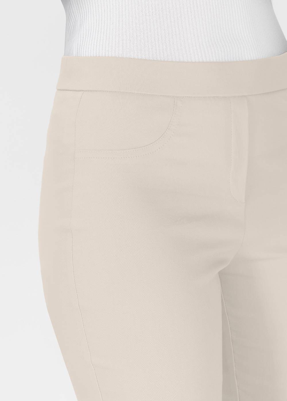 Stehmann Schmale Stretchhose Loli in 6/8-Länge Sonderangebot der Fabrik