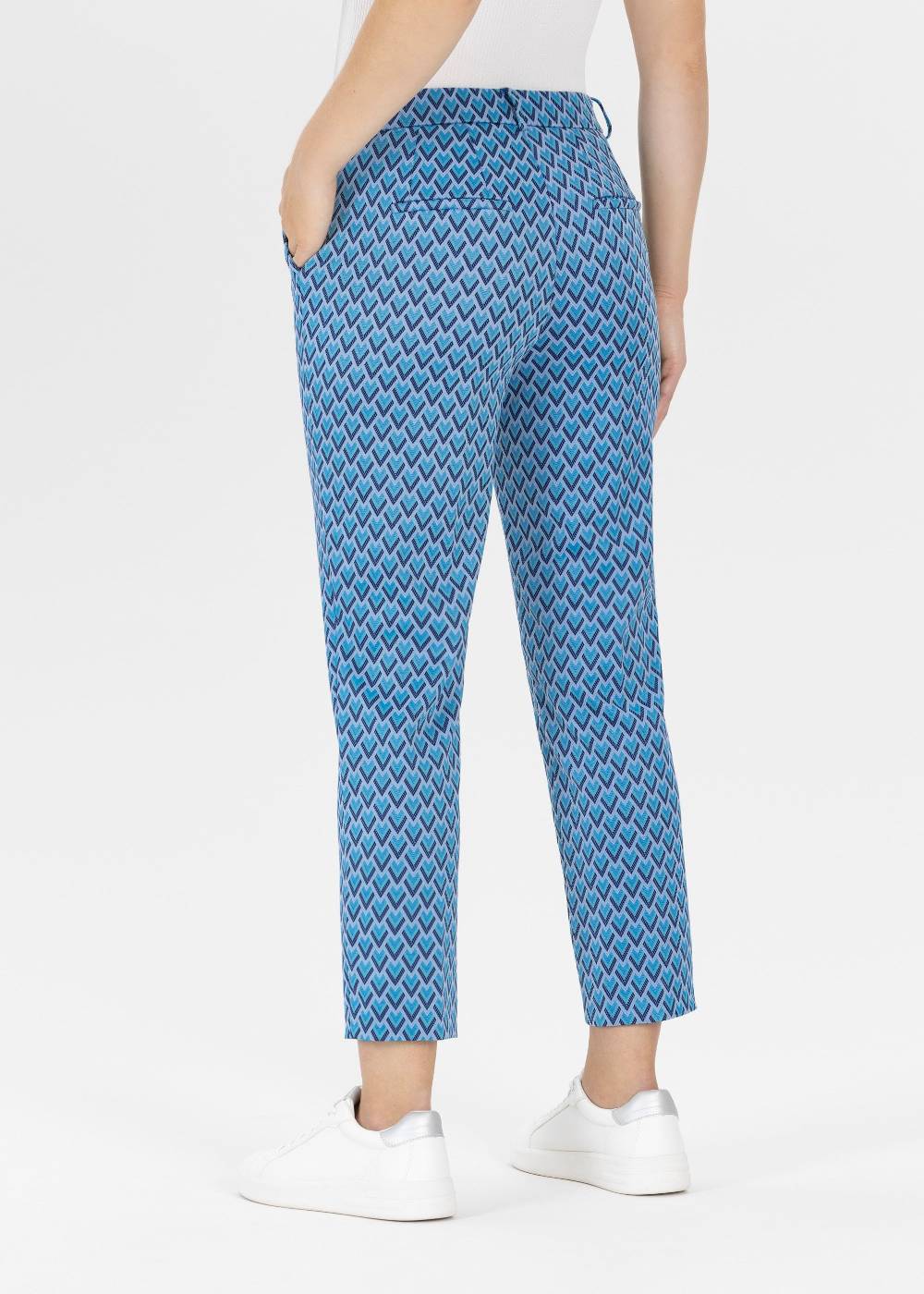 Stehmann 6/8-Hose Fluor in Triangle Jacquard Qualität Angebote