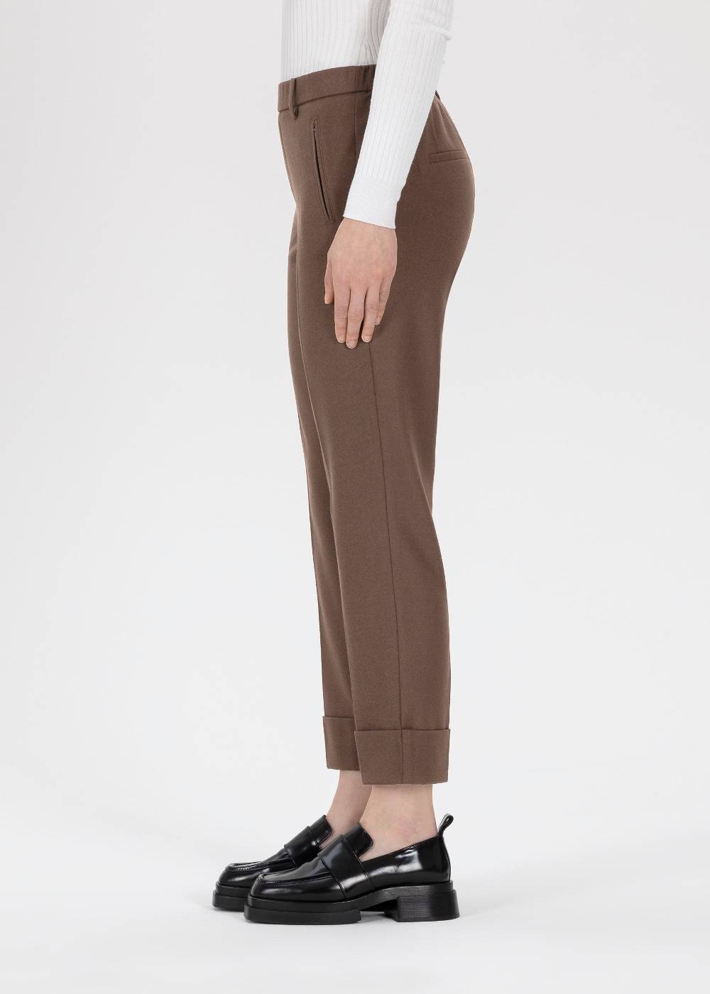 Stehmann 7/8-Chino Fluor in Flanell Saisonschlussverkauf