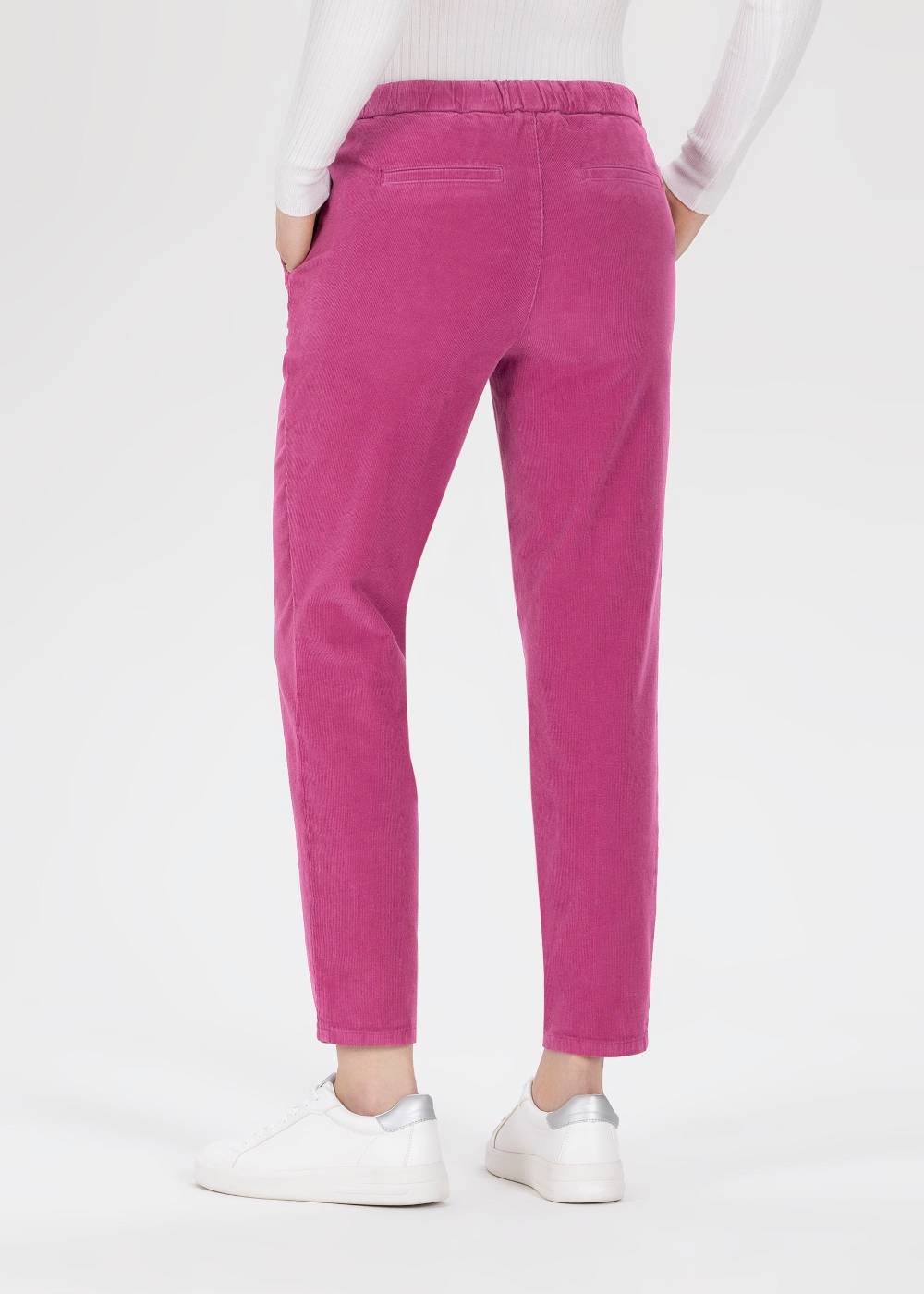 Stehmann Jogpants Messing in feinem Cord mit Bügelfalte Heißer Verkauf