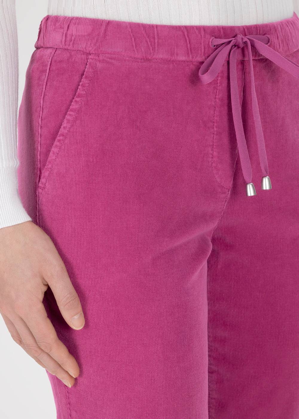 Stehmann Jogpants Messing in feinem Cord mit Bügelfalte Heißer Verkauf