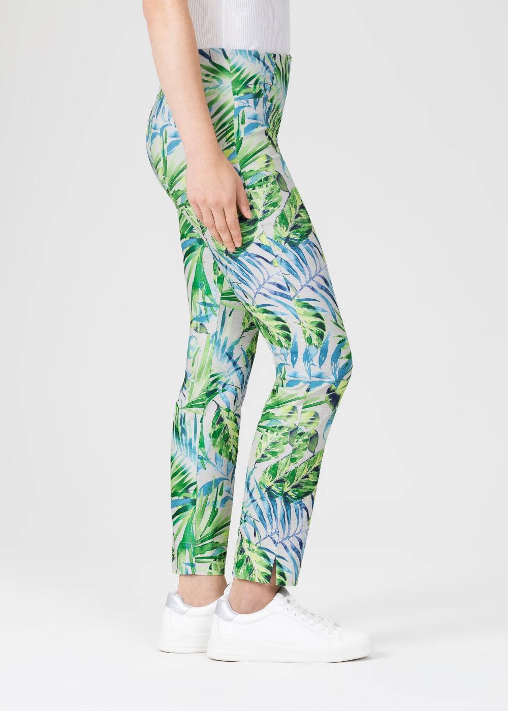 Stehmann Stretchhose Loli mit Print Saisonale Angebote