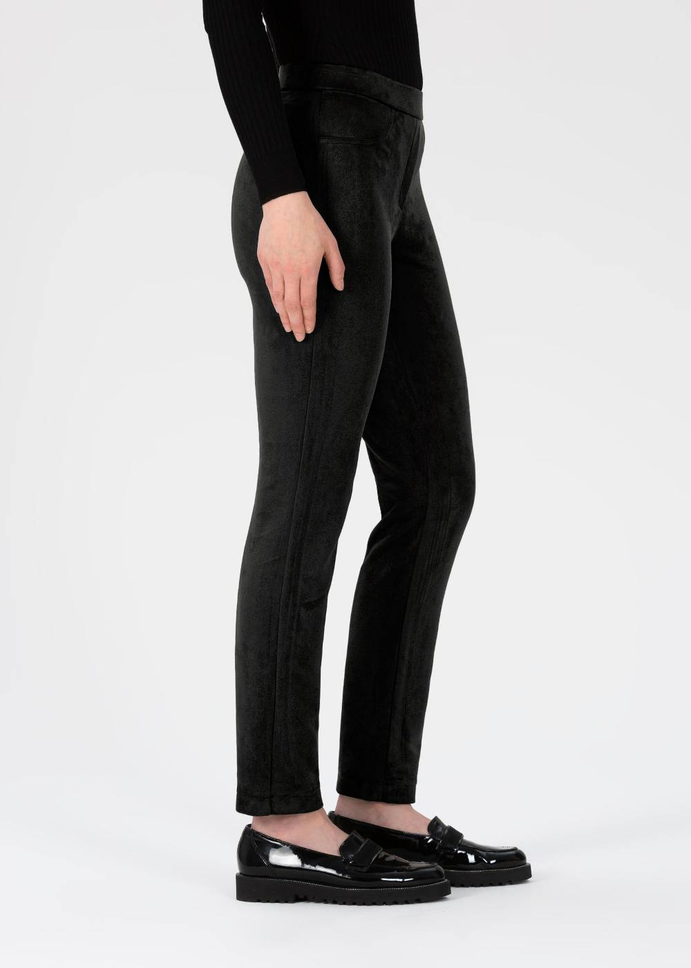 Stehmann Stretchhose Loli in Wildlederoptik Kostenlose Rückgabe