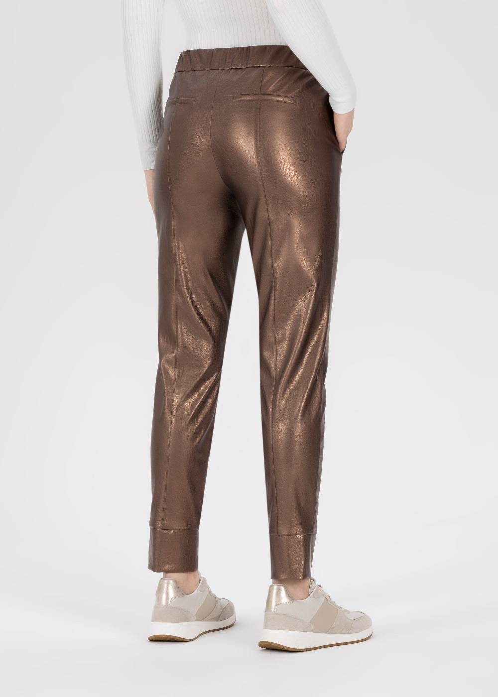 Stehmann 7/8-Jogpants Roxana in Lederoptik Super Rabatt