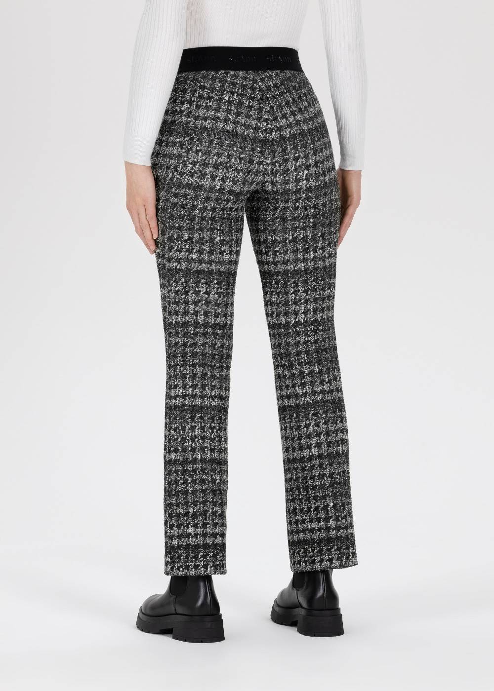 Stehmann 6/8-Hose Pernille in Bouclé Optik 50% Rabatt mit kostenlosem Versand