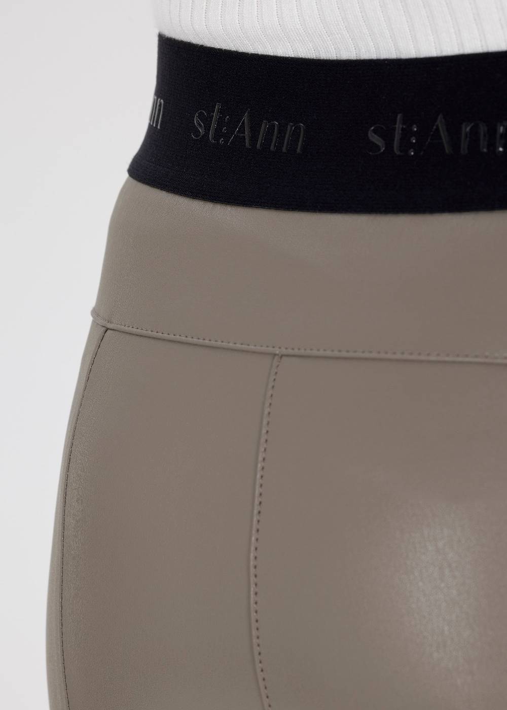 Stehmann 7/8-Hose Paulett in Lederoptik Clearance-Verkauf