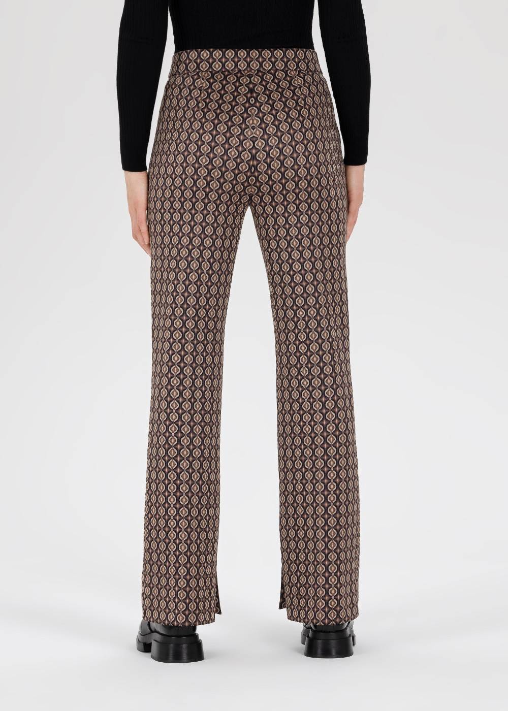 Stehmann Hose Hellena in Sixty Jersey Jacquard 50% Rabatt für begrenzte Zeit
