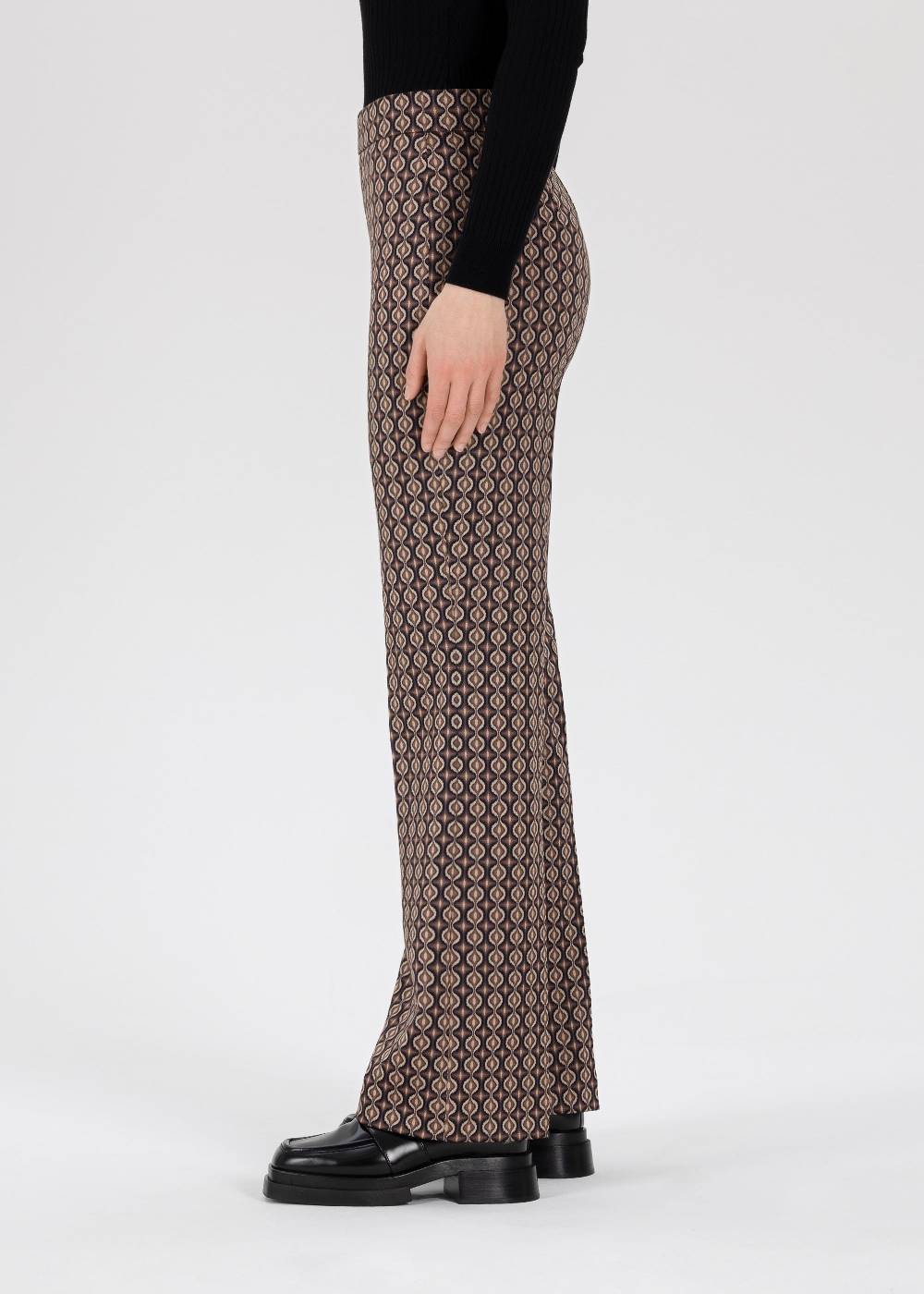 Stehmann Hose Hellena in Sixty Jersey Jacquard 50% Rabatt für begrenzte Zeit