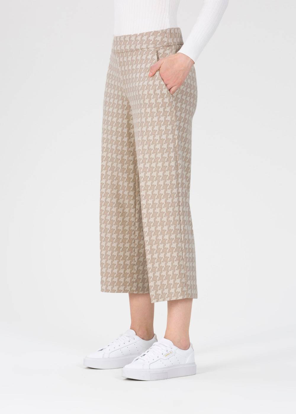 Stehmann Jersey-Culotte Hamatit in Pepita Style Kostenloser Versand