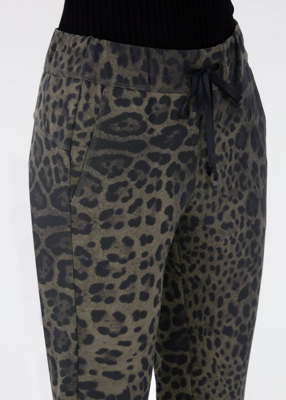 Stehmann Leo Jogpants Roxana in Rib Jersey Limitierter Zeitrabatt