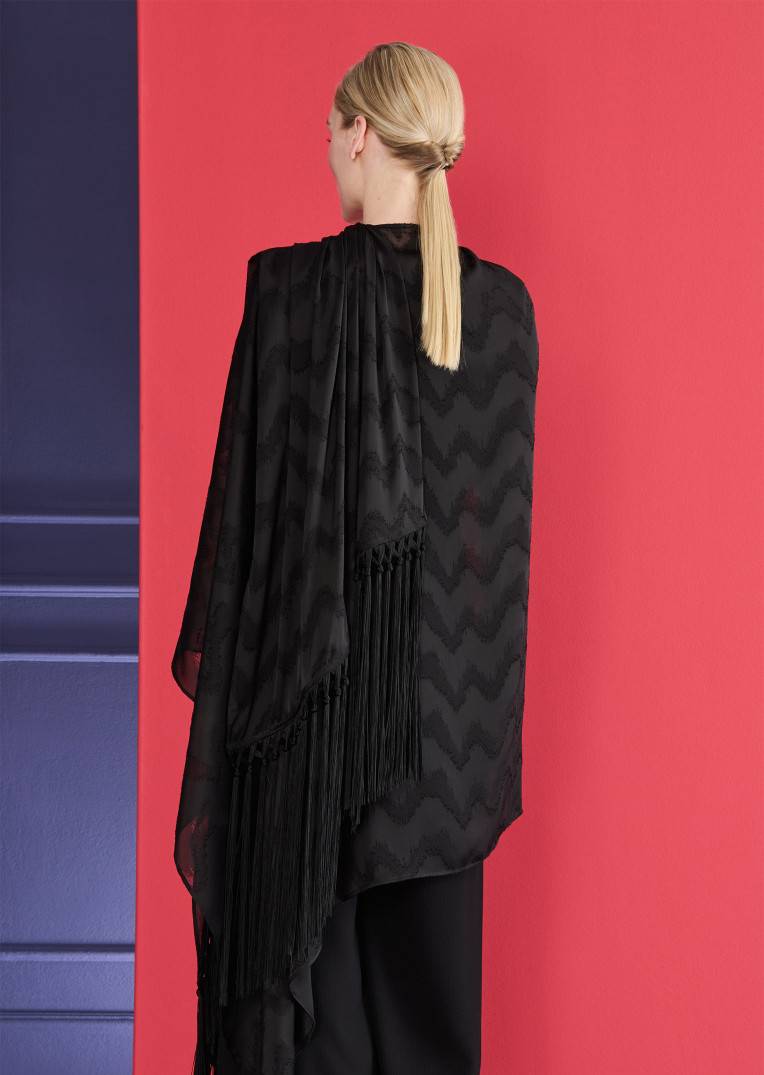 Talbot Runhof Stola Hint22 Online Outlet