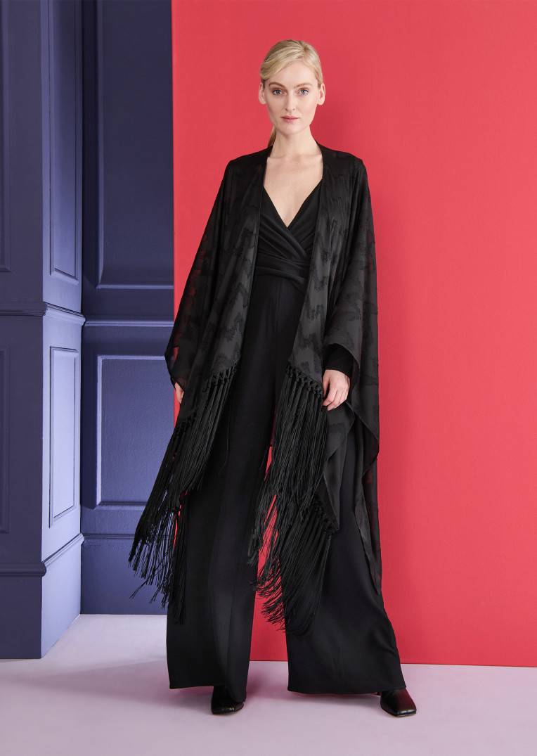 Talbot Runhof Stola Hint22 Online Outlet