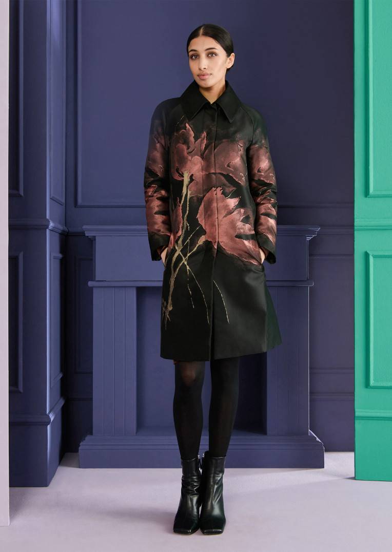 Talbot Runhof Mantel Cubelle8 Auslauf
