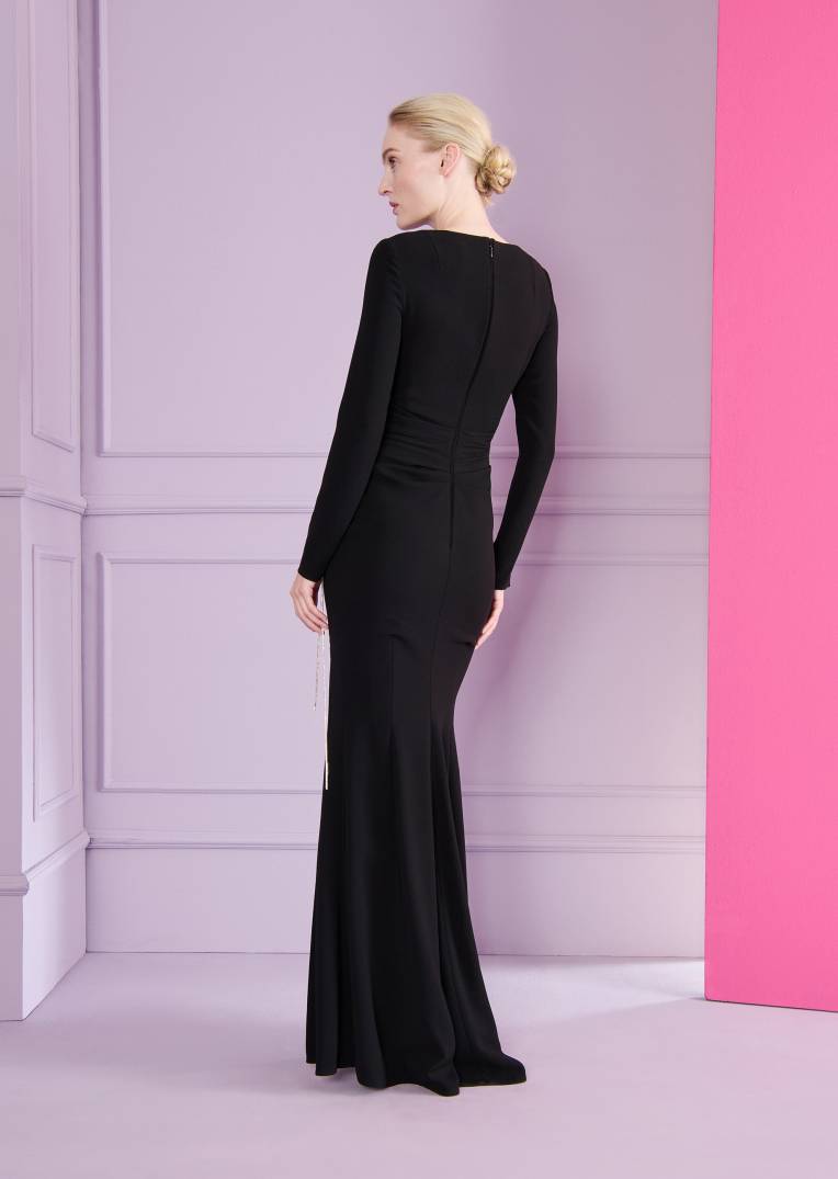 Talbot Runhof Abendkleid Nocturnal1 Rabatt
