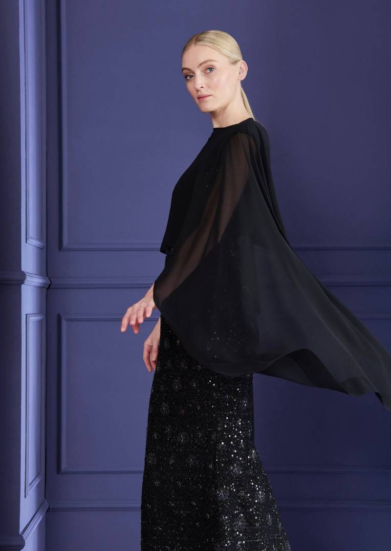 Talbot Runhof Poncho Cia1 Exklusive Angebote