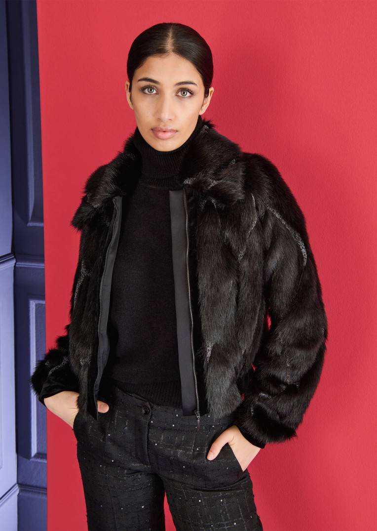 Talbot Runhof Jacke Sunshine3 Online