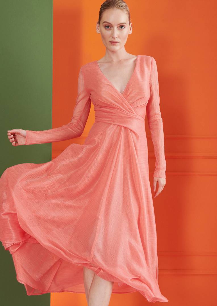 Talbot Runhof Midikleid Pokario13 Sonderangebot