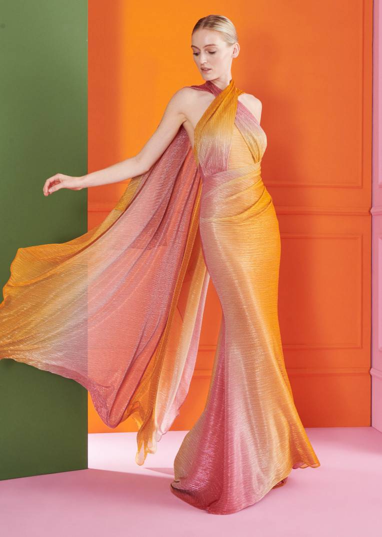 Talbot Runhof Abendkleid Kordon2 Exklusivangebot
