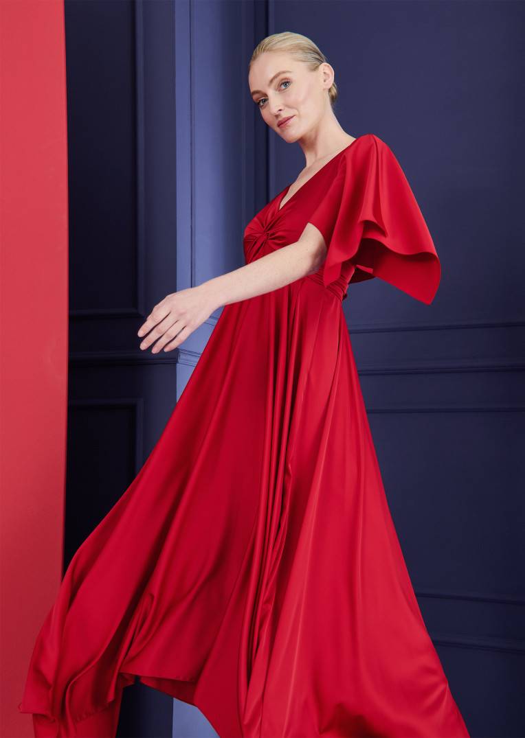 Talbot Runhof Midikleid Coleen5 Heißer Verkauf