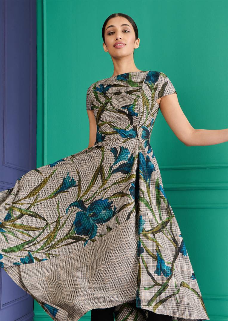 Talbot Runhof Midikleid Moriyana1 Exklusive Angebote