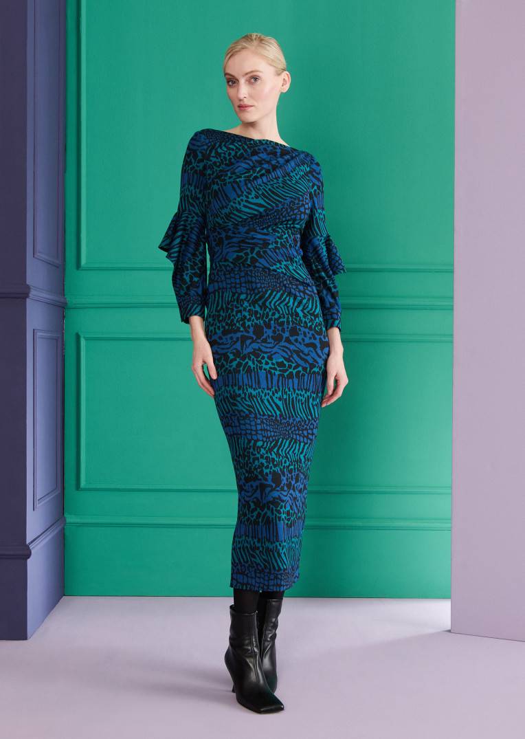Talbot Runhof Midikleid Rosia3 Neuheiten